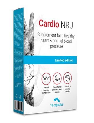 Cardio NRJ – capsule pentru curatarea vaselor de sange – 10 cps